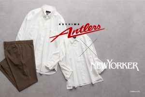 ニューヨーカー×鹿島アントラーズ2025年夏のセカンドモデルが登場！