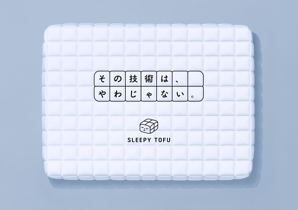 「その技術は、やわじゃない。」 SLEEPY TOFU、日本初の旗艦店オープンに先駆けて、キービジュアルやブランドステートメントを刷新