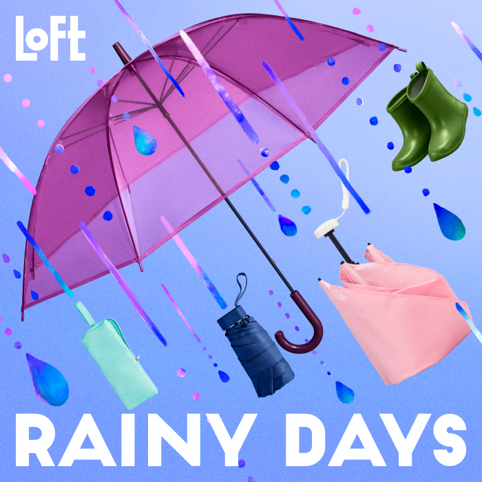 【ロフト】ストレスフリーな傘と便利グッズで雨の日も快適に！「RAINY DAYS 2025」